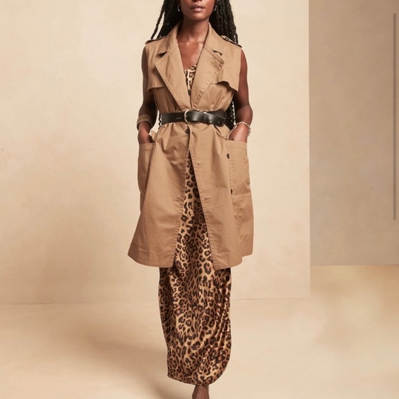 Banana Republic Trench Dress- NWT! - Picture 1 of 12